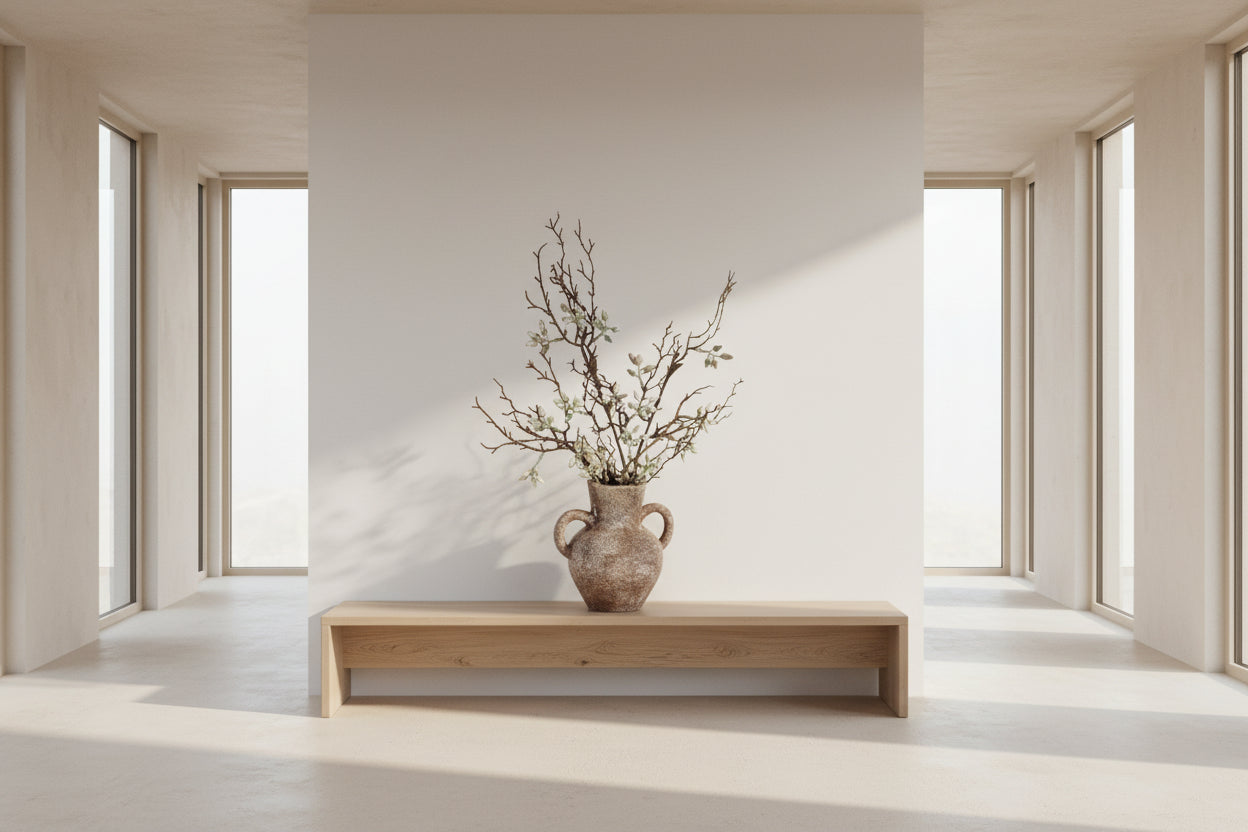 Sandalwood Branch in Milky White