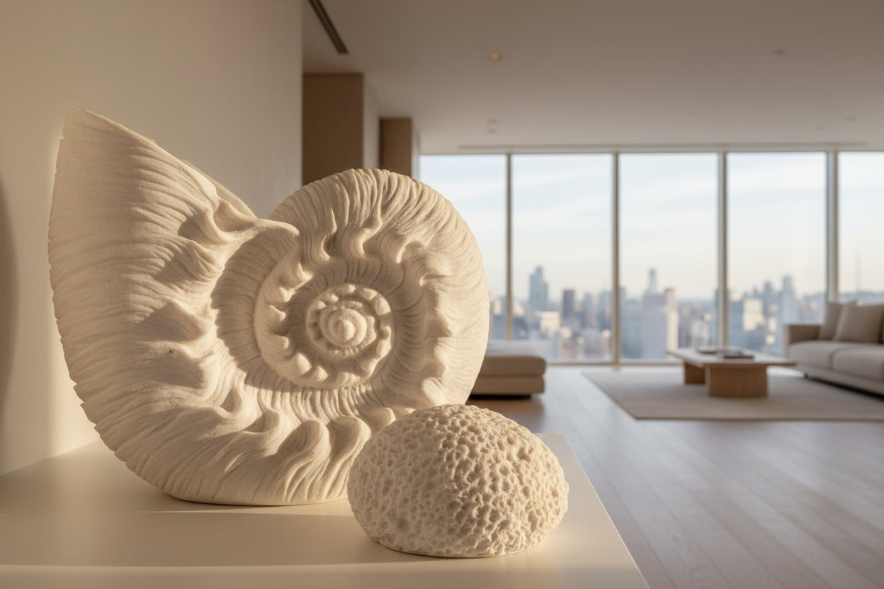 Shell Resin Outdoor Light